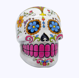 White Day of the Dead/Sugar Skull Bank